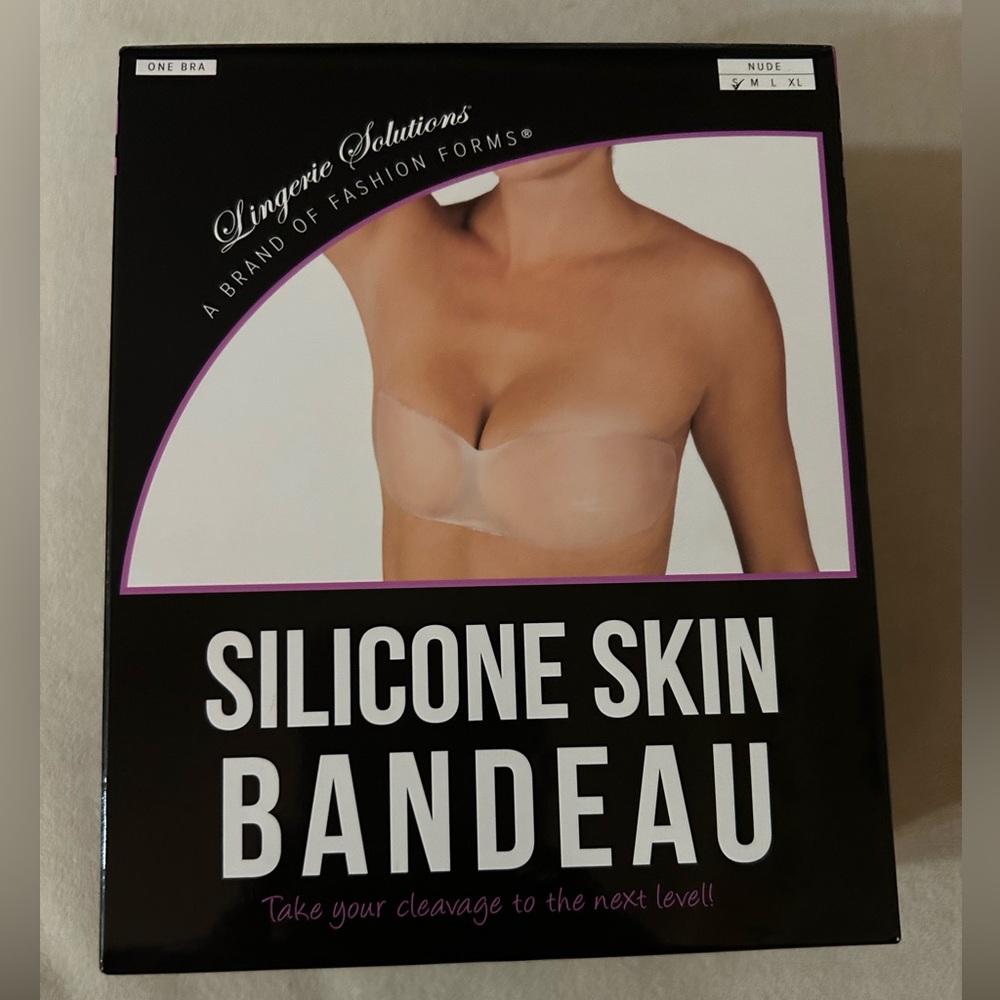Lingerie Solutions Silicone Skin Bandeau-Size Small